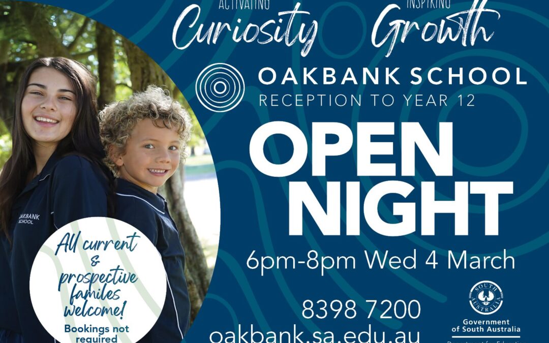 Oakbank School Open Night
